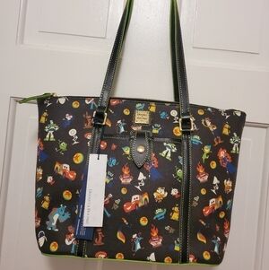 NWT Disney Dooney & Bourke Pixar Tote Medium, Authentic